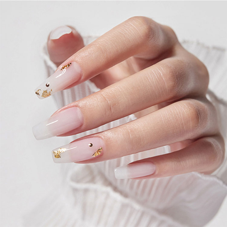 DIY 컬러 젤 폴리쉬 익스텐션