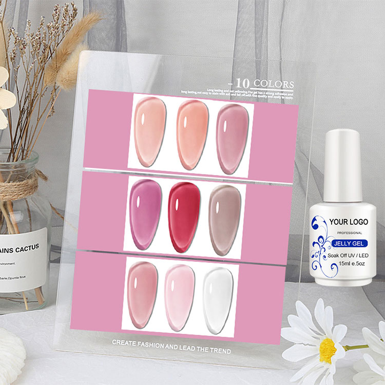 UV 얼음 젤 폴리스를 담그십시오